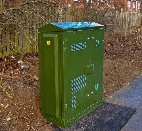 PJD015 - Model Railway BT Green Street Cabinets