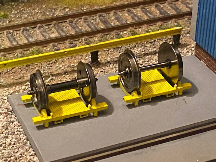 PJD003 - Model Railway - 4 x Wheelset Cradles OO Scale