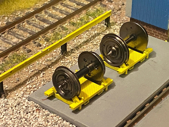 PJD003 - Model Railway - 4 x Wheelset Cradles OO Scale
