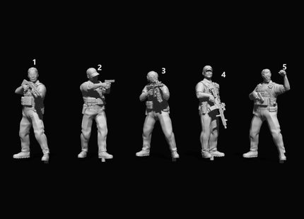 MM934A Armed Police Figures