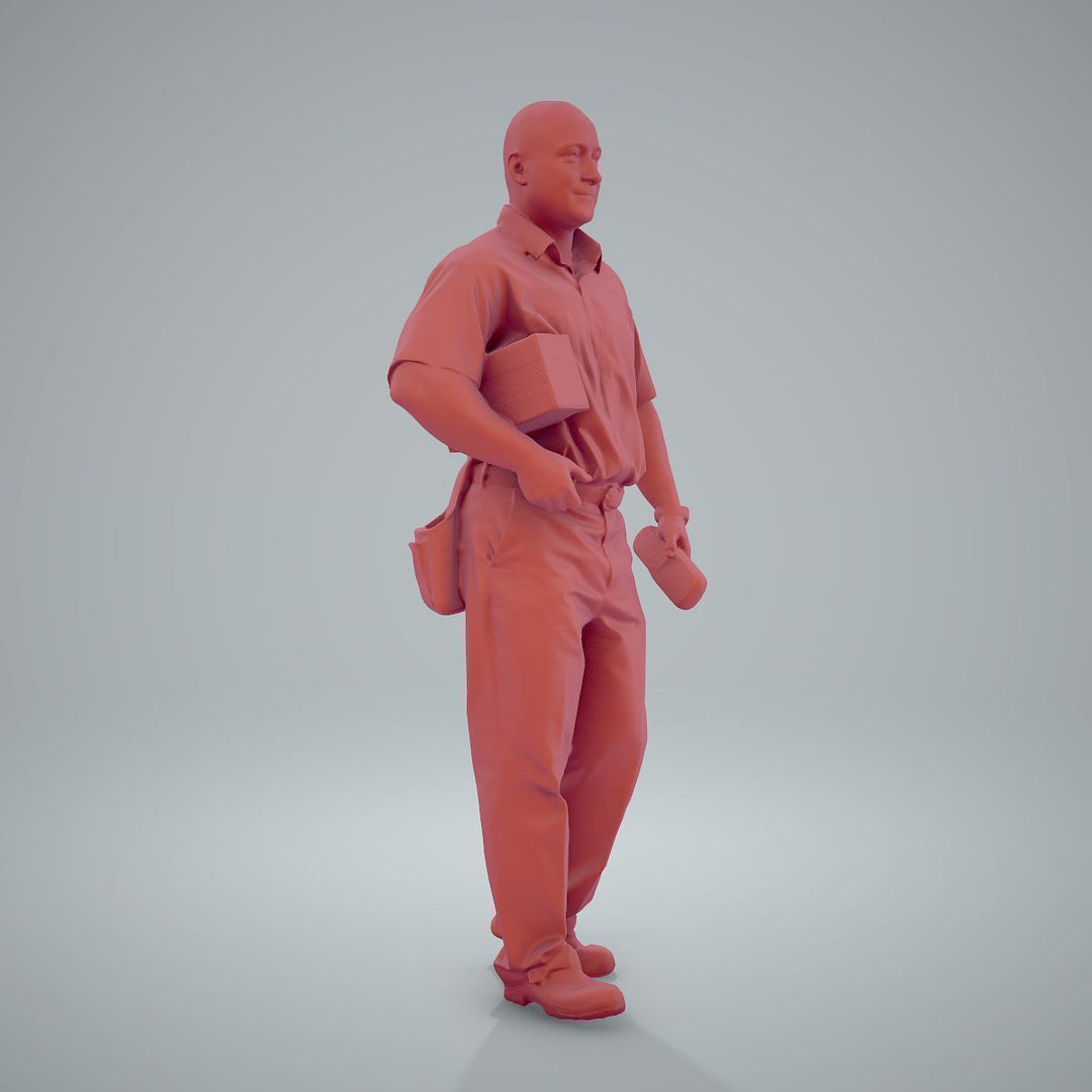 Mm054 Delivery Courier Ups/Dpd/Hermes/Parcel Force Figure