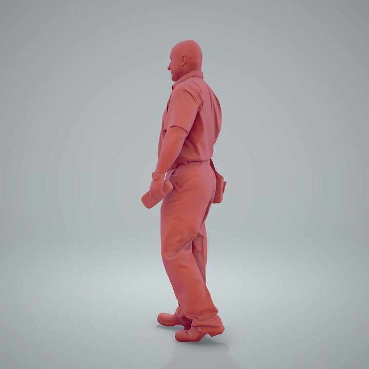 Mm054 Delivery Courier Ups/Dpd/Hermes/Parcel Force Figure
