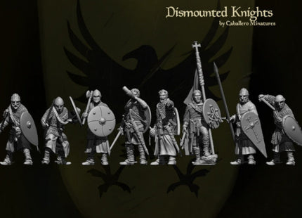 11Th Century Dismounted Spanish Knights Medieval