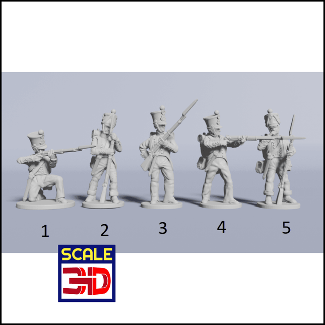 28Mm Napoleonic French Line Infantry 1:56 / 1 Wargaming