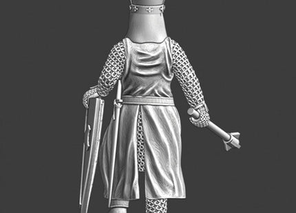 NCM005 Medieval Bishop - with Shield