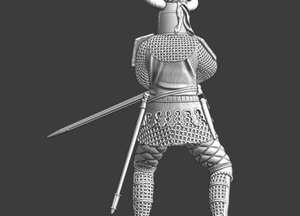 NCM013 Medieval Knight fighting
