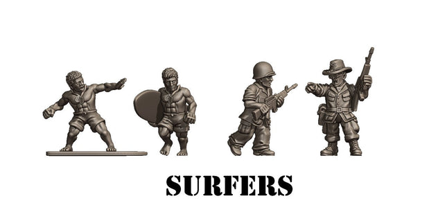 NTH Vietnam Colonel and Surfers