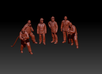 MFP011 Fire Fighters 6 Figure Pack