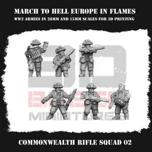 Commonwealth Rifle Squad 02 Figure