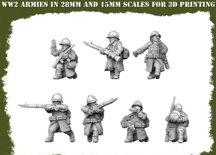 French Army Squad 02 Figure