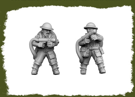 British Army Gb Flamethrower Team Figure
