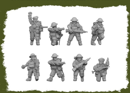 British Army Gb Rifle Squad Figure