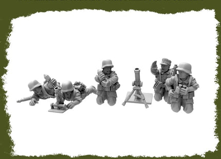 German Army (Wehrmacht) Ger Mortar Team Figure