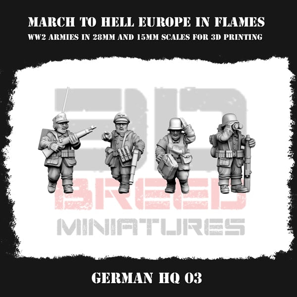 German Army (Wehrmacht) Hq 03 Figure