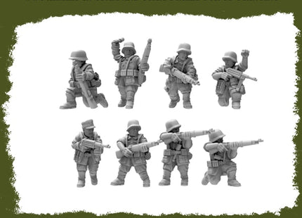 German Army (Wehrmacht) Rifle Squad Figure