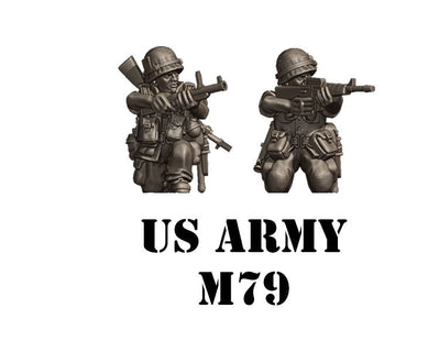NTH Vietnam US ARMY M79 GUNNERS