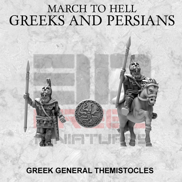 THEMISTOCLES GREEK ARMY GENERAL 28/15mm