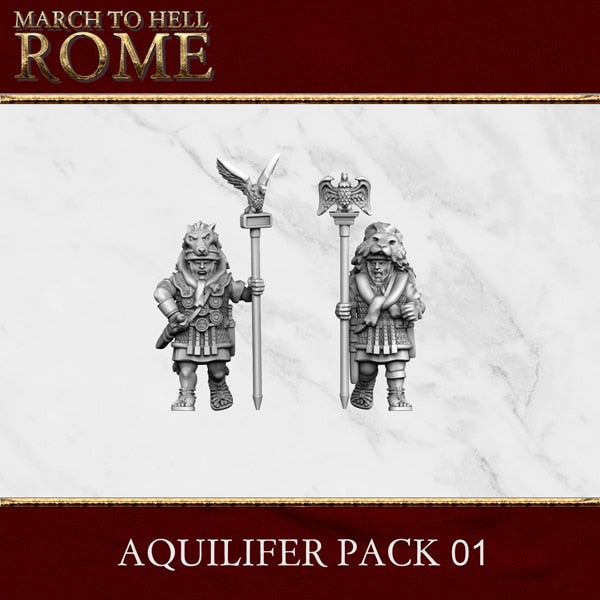 Imperial Rome Army AQUILIFER PACK 01 28/15mm