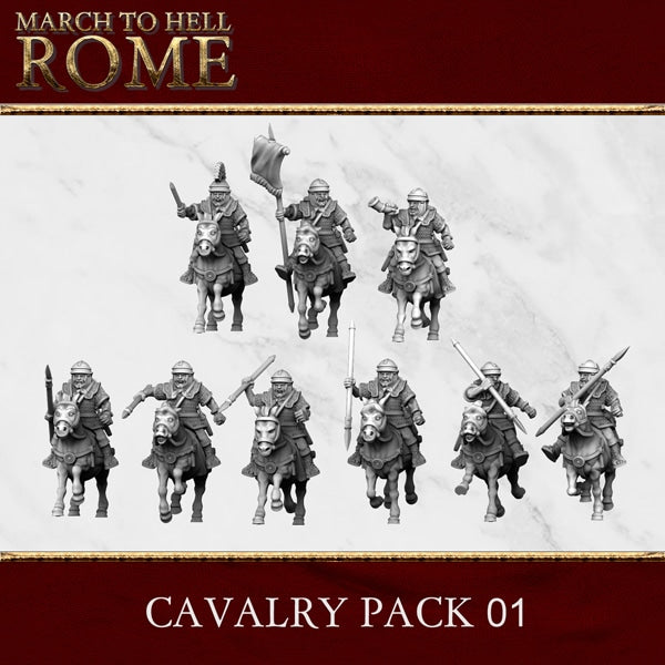 Imperial Rome Army CAVALRY PACK 01 28/15mm