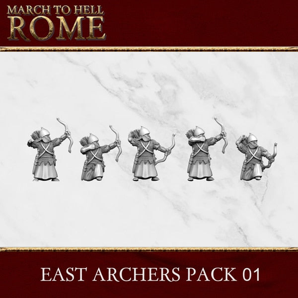 Imperial Rome Army EAST ARCHERS PACK 01 28/15mm