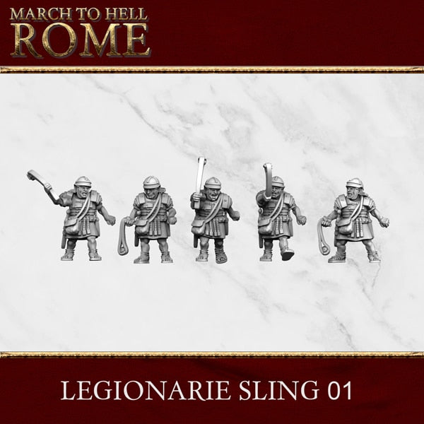 Imperial Rome Army LEGIONARIE SLING 01 28/15mm
