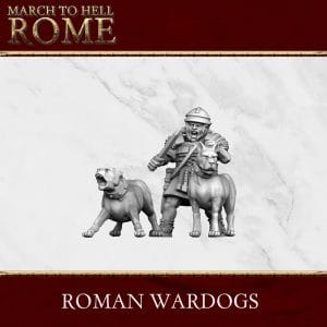 Imperial Rome Army ROMAN WARDOGS 28/15mm