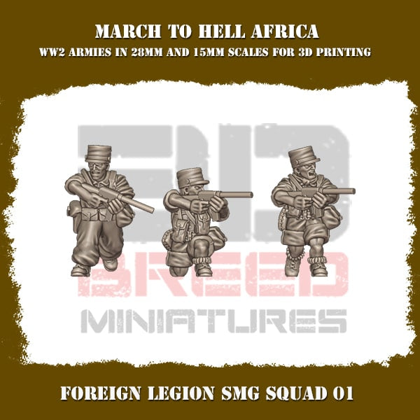 French Foreign Legion SMG SQUAD 01