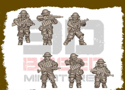 British Army Africa SMG SQUAD
