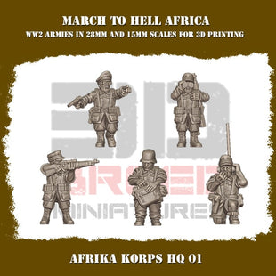 WW2 Africa Korps HQ 1