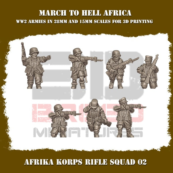 Africa Korps Rifle squad 02