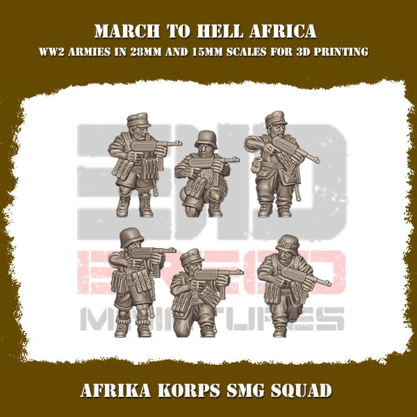 Africa Korps SMG SQUAD