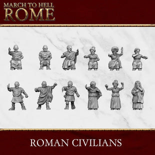 Roman Games ROMAN CIVILIANS 28/15mm