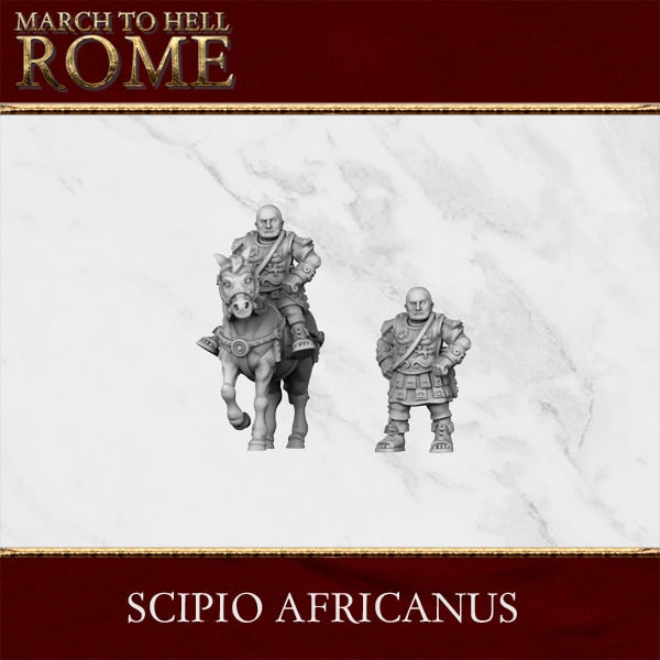Roman Republic Army SCIPIO AFRICANUS 28/15mm