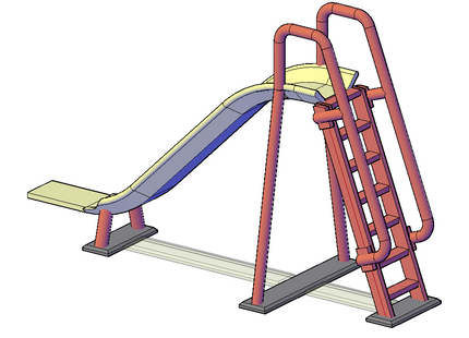 Playground Slide - RS-0007-A-76
