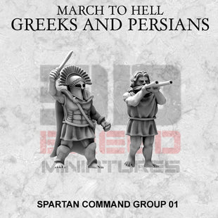 SPARTAN ARMY COMMAND GROUP 01 28/15mm