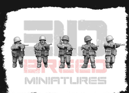 Us G.i. Smg Soldiers Figure