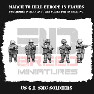 Us G.i. Smg Soldiers Figure