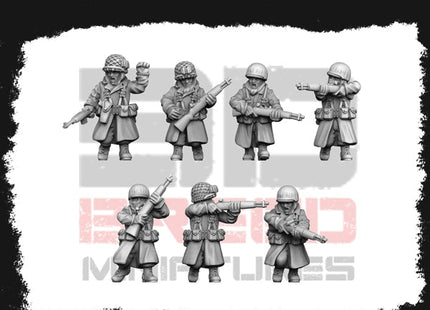 Us G.i. Winter Rifle Squad 01 Figure