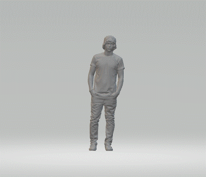 Mm606 Young Teenager With Baseball Cap Figure