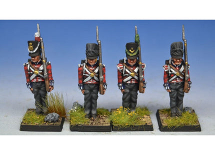 Z28mm Napoleonic British Center & Flank Figure Set
