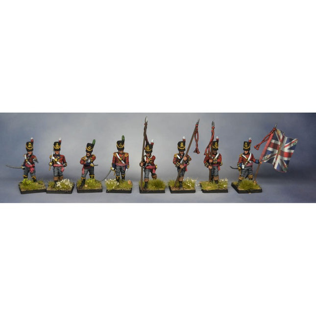 Z15mm Napoleonic British Center & Flank Figure Set