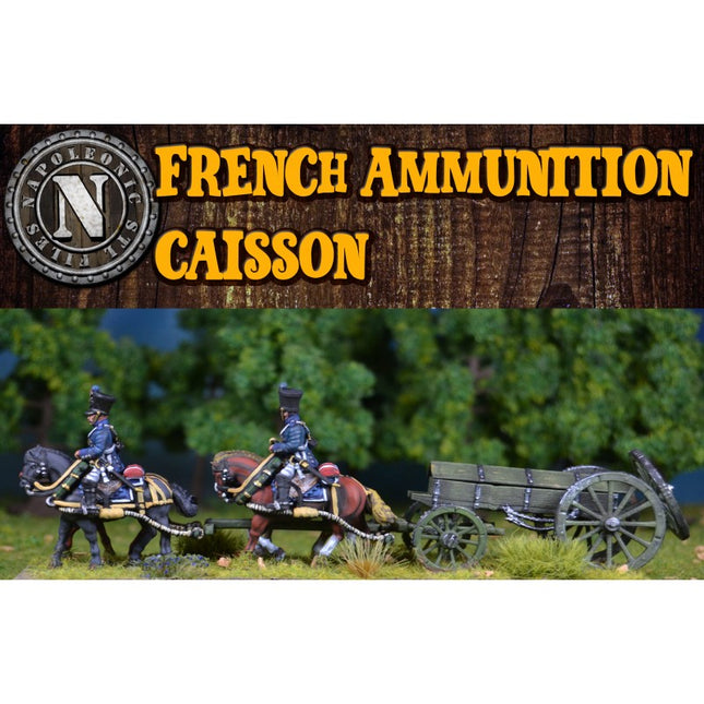 French Napoleonic Ammunition Caisson