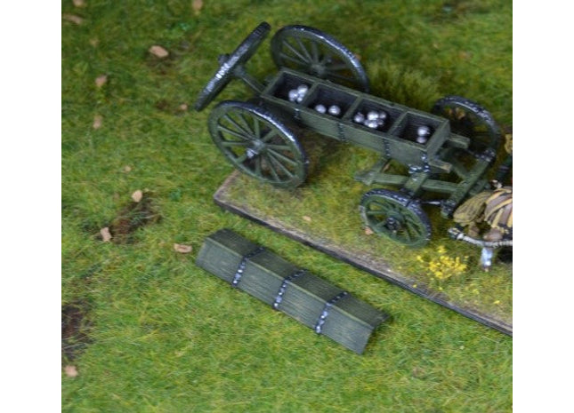 French Napoleonic Limber Ammunition Caisson