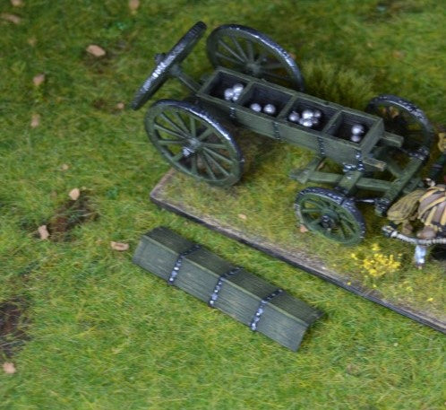 French Napoleonic Limber Ammunition Caisson