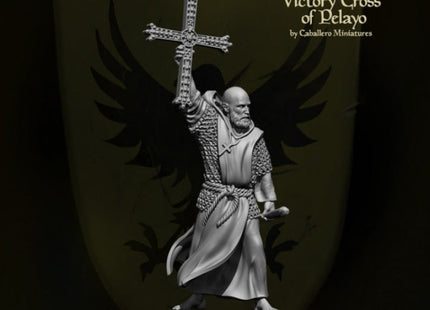 Medieval Priest - Holding The Cross Of Pelayo