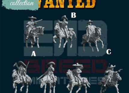 Mexican Outlaw Riders 32Mm / A Figure