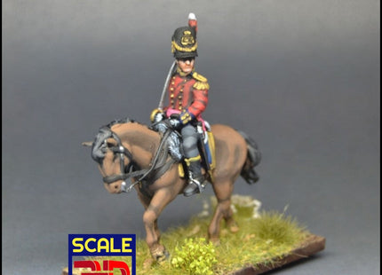 Napoleonic British Officers On Horses Figure