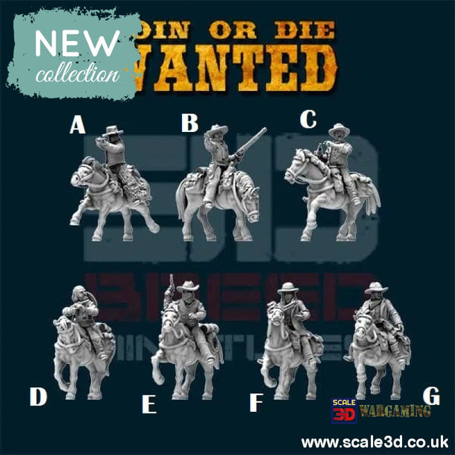 Outlaw Riders 32Mm / A Figure