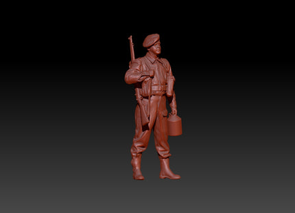 S3D0011 WW2 Soldier with Jar