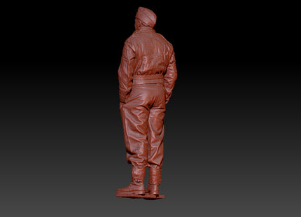 S3D0004 WW2 Home Guard/Army Hands in Pockets